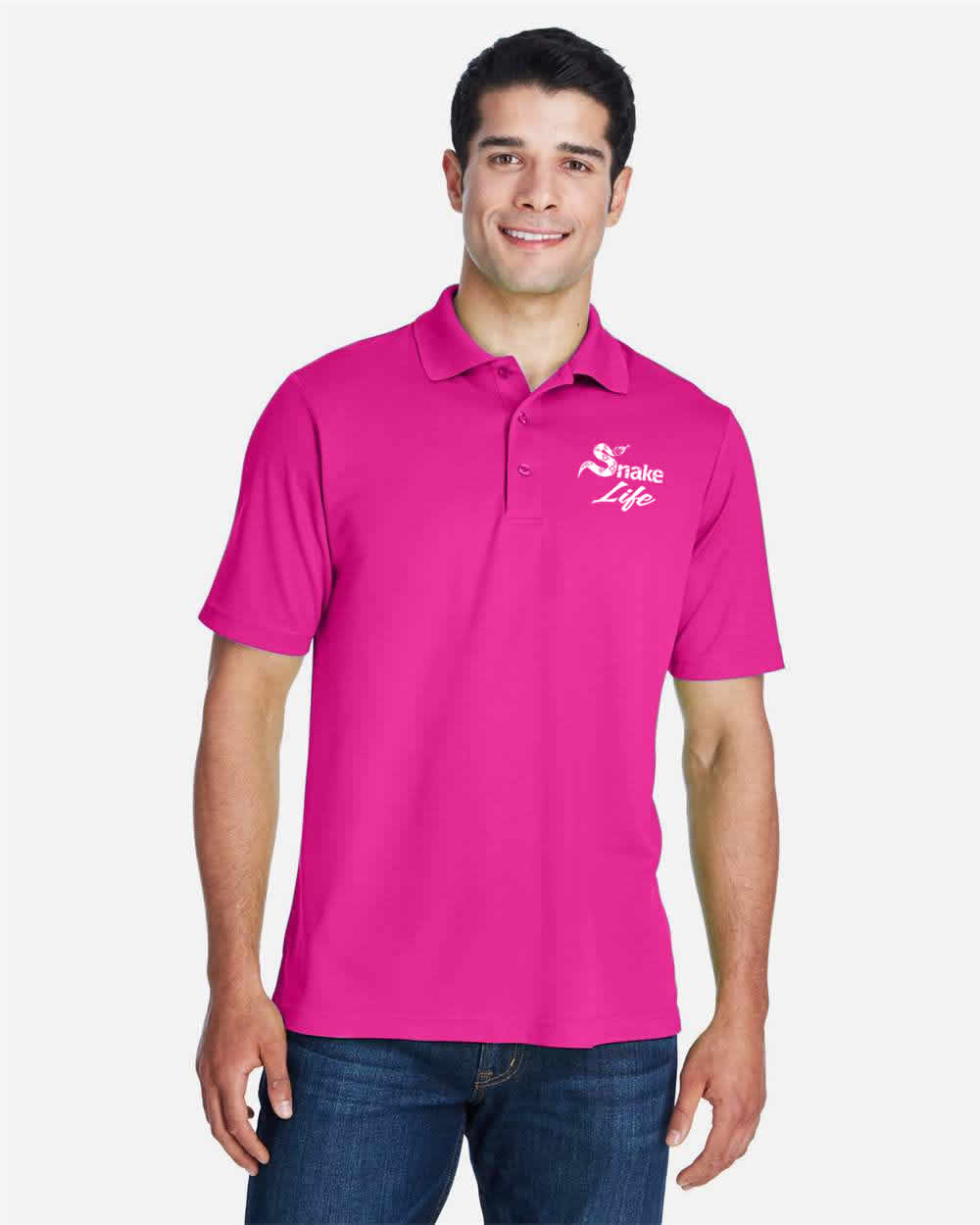 Snake Life: Magenta Polo