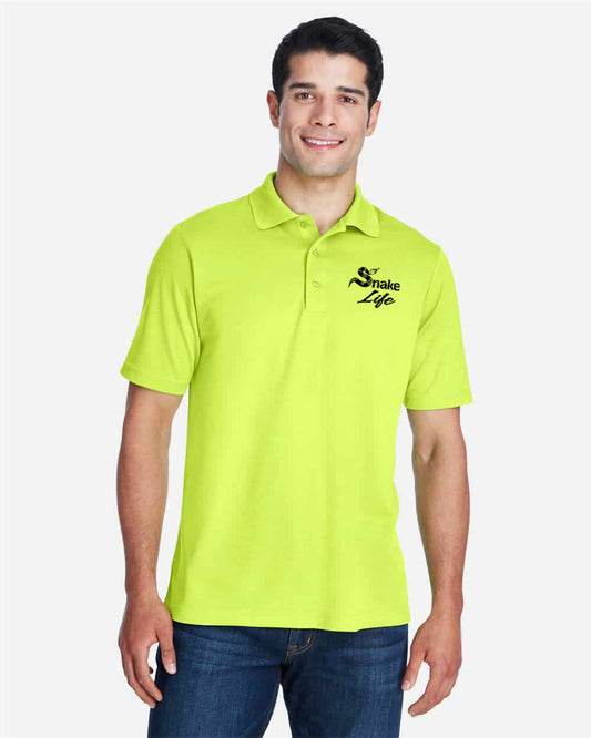 Snake Life: Safety Green Polo