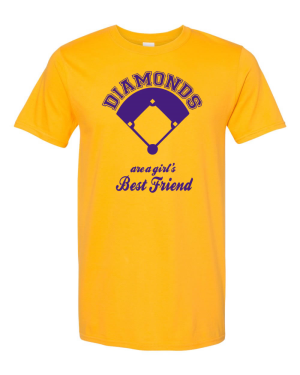 Purple and Yellow: Diamonds