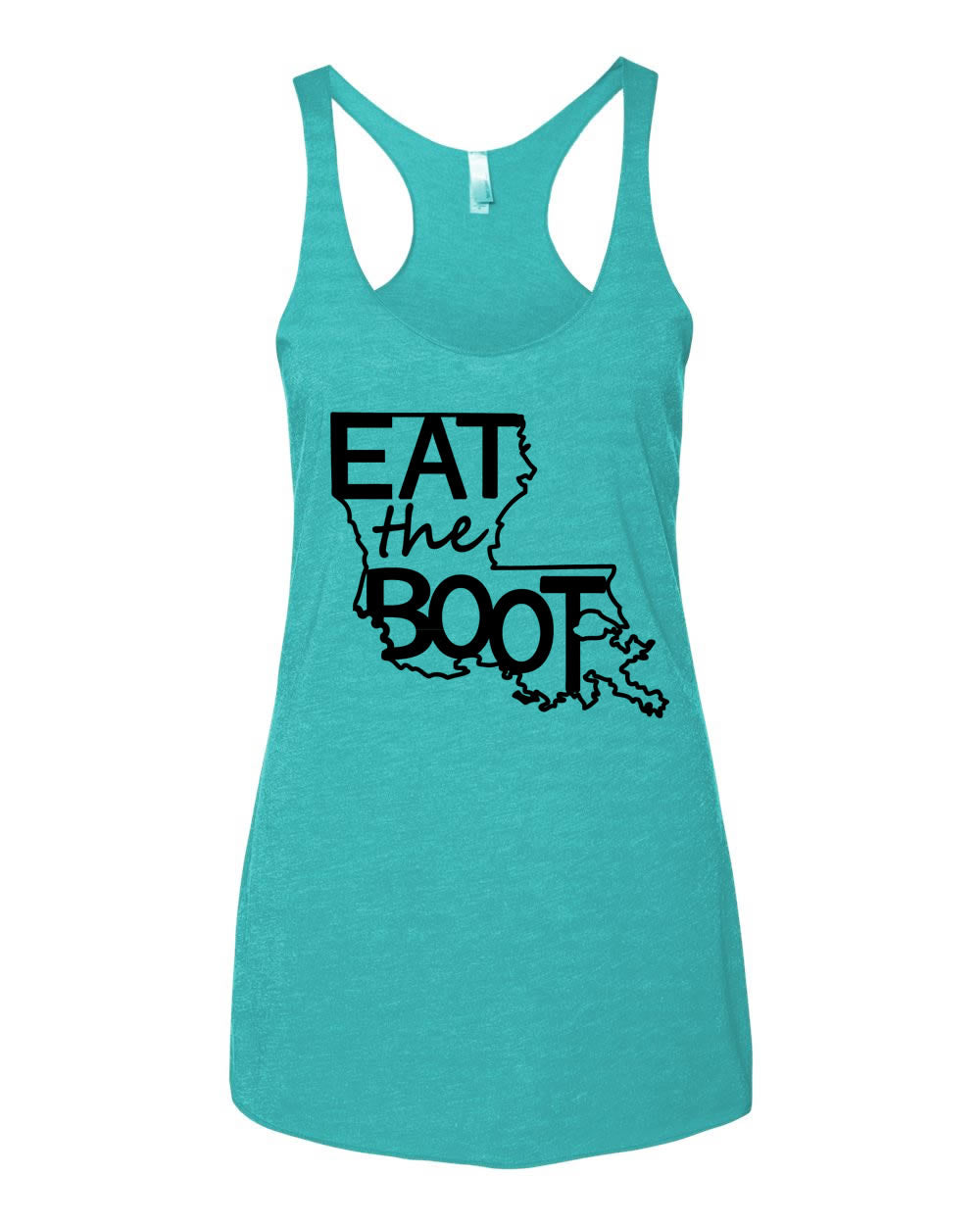 Tahiti Blue Women's Tank: Eat the Boot