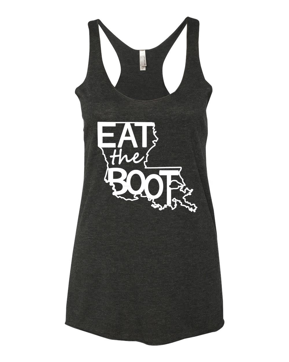 Black, Women's Tank: Eat the Boot