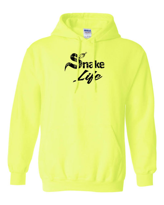Snake Life: Hoodie Neon Yellow