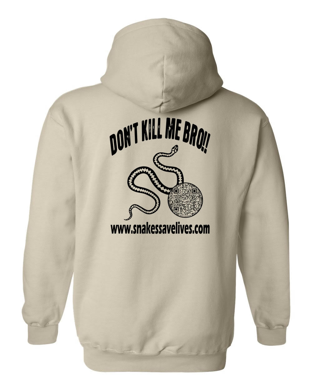 Snake Life: Hoodie Sand