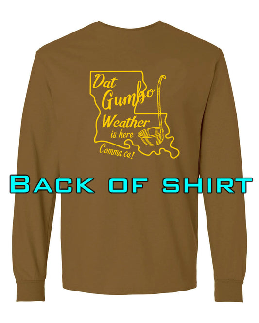Louisiana Girls: Gumbo Weather Longsleeve Brown
