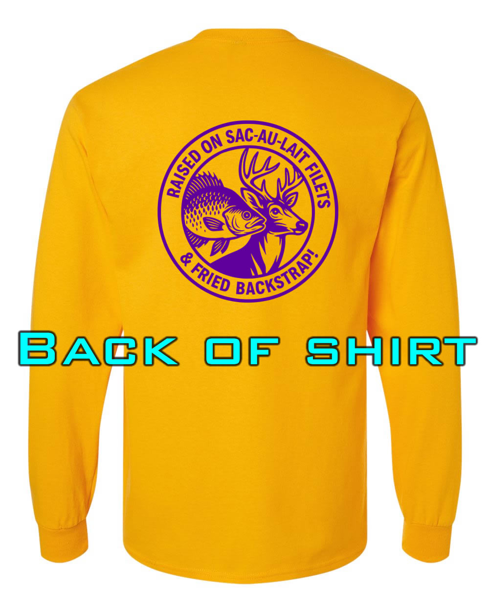 Louisiana Girls: Sac-Au-Lait & Backstrap Longsleeve Gold