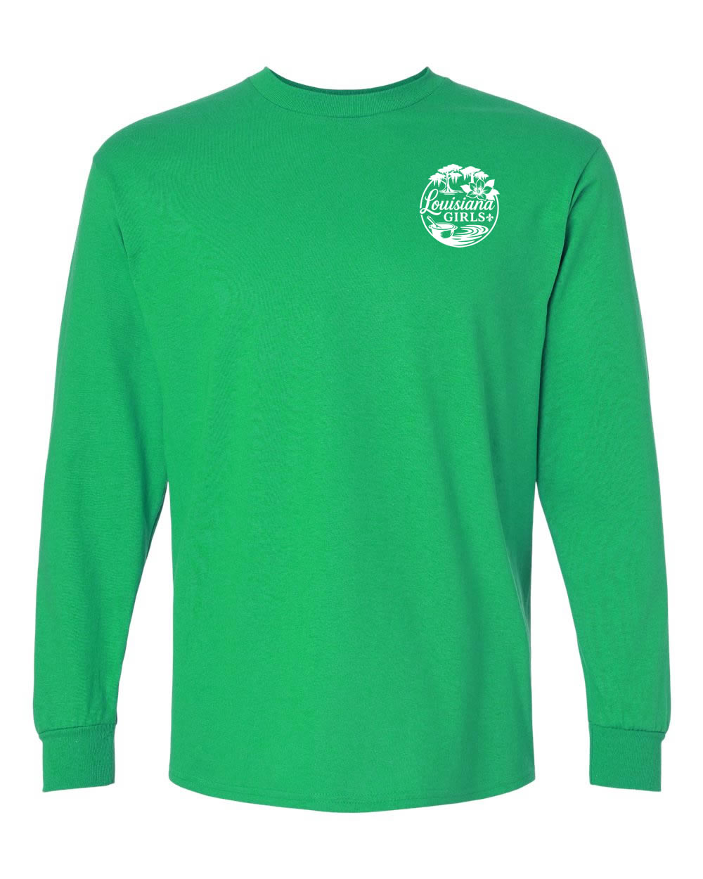 Louisiana Girls: Roux Thang Bay Bay Longsleeve Green