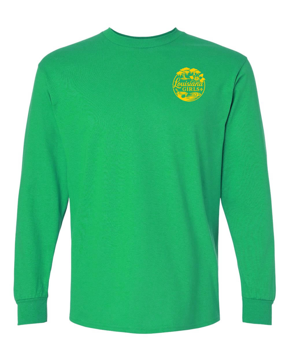 Louisiana Girls: Roux Thang Bay Bay Longsleeve Green