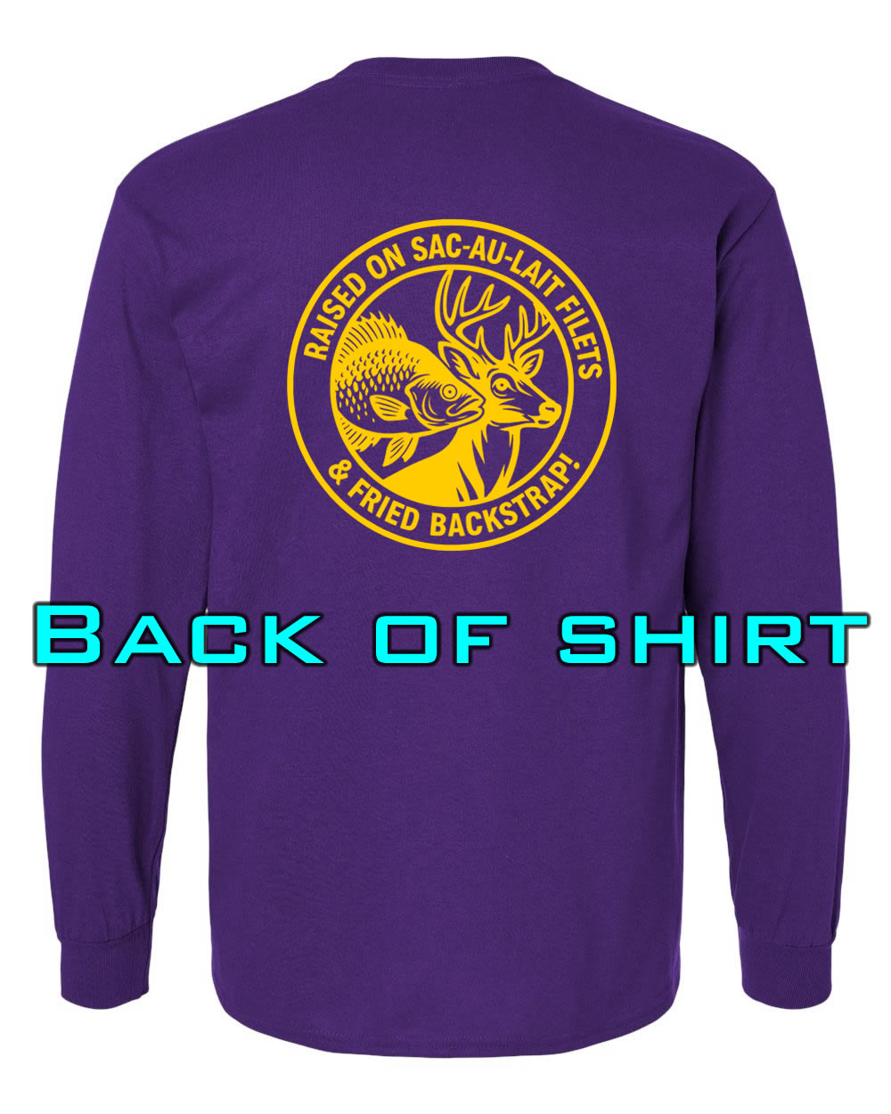 Louisiana Girls: Sac-Au-Lait & Backstrap Longsleeve Purple