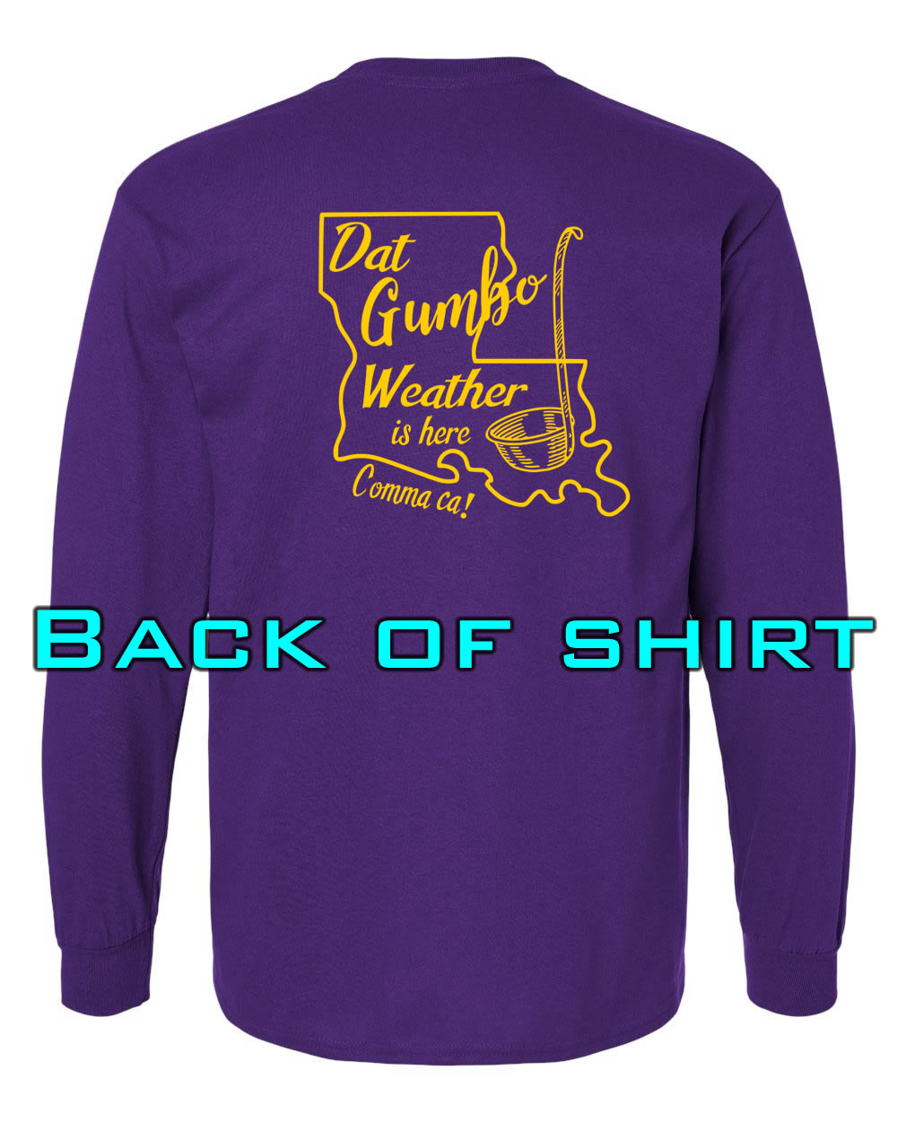 Louisiana Girls: Gumbo Weather Longsleeve Purple