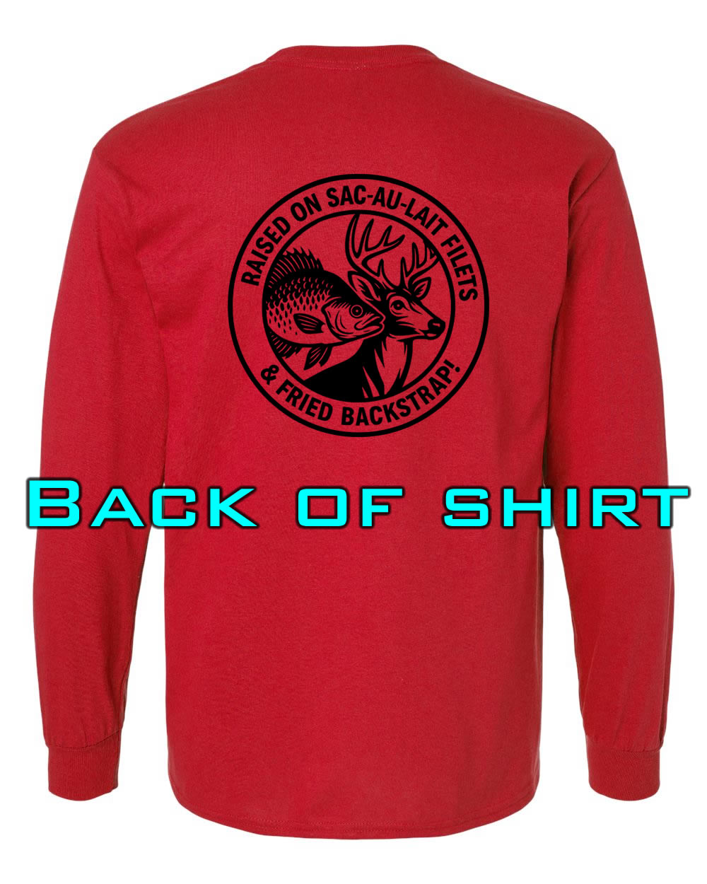 Louisiana Girls: Sac-Au-Lait & Backstrap Longsleeve Red