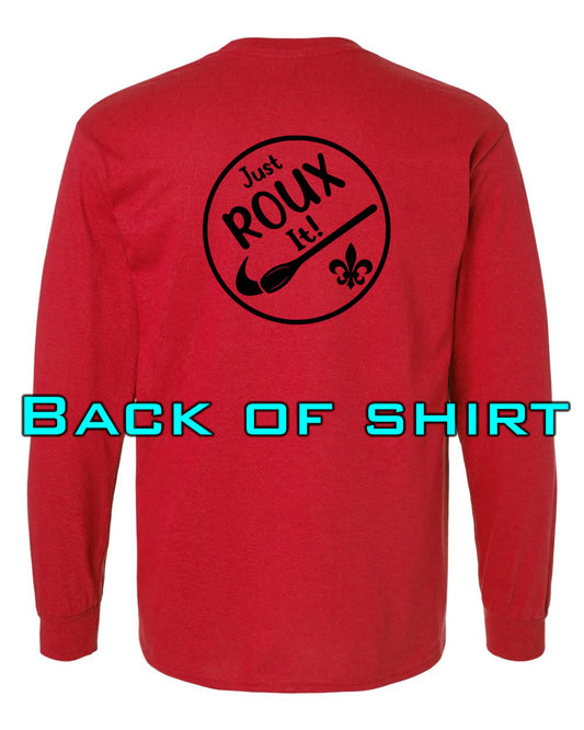Louisiana Girls: Just ROUX It Longsleeve Red