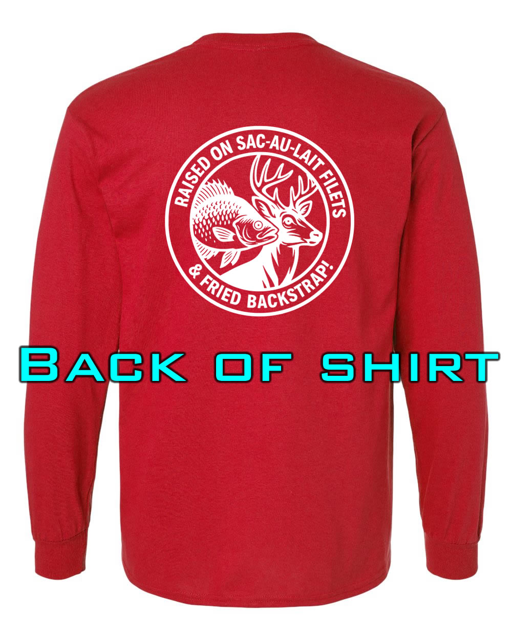 Louisiana Girls: Sac-Au-Lait & Backstrap Longsleeve Red
