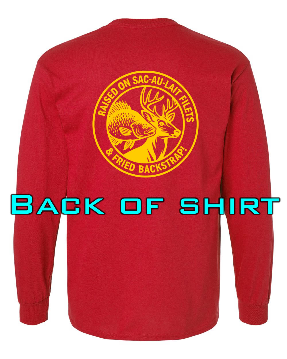 Louisiana Girls: Sac-Au-Lait & Backstrap Longsleeve Red