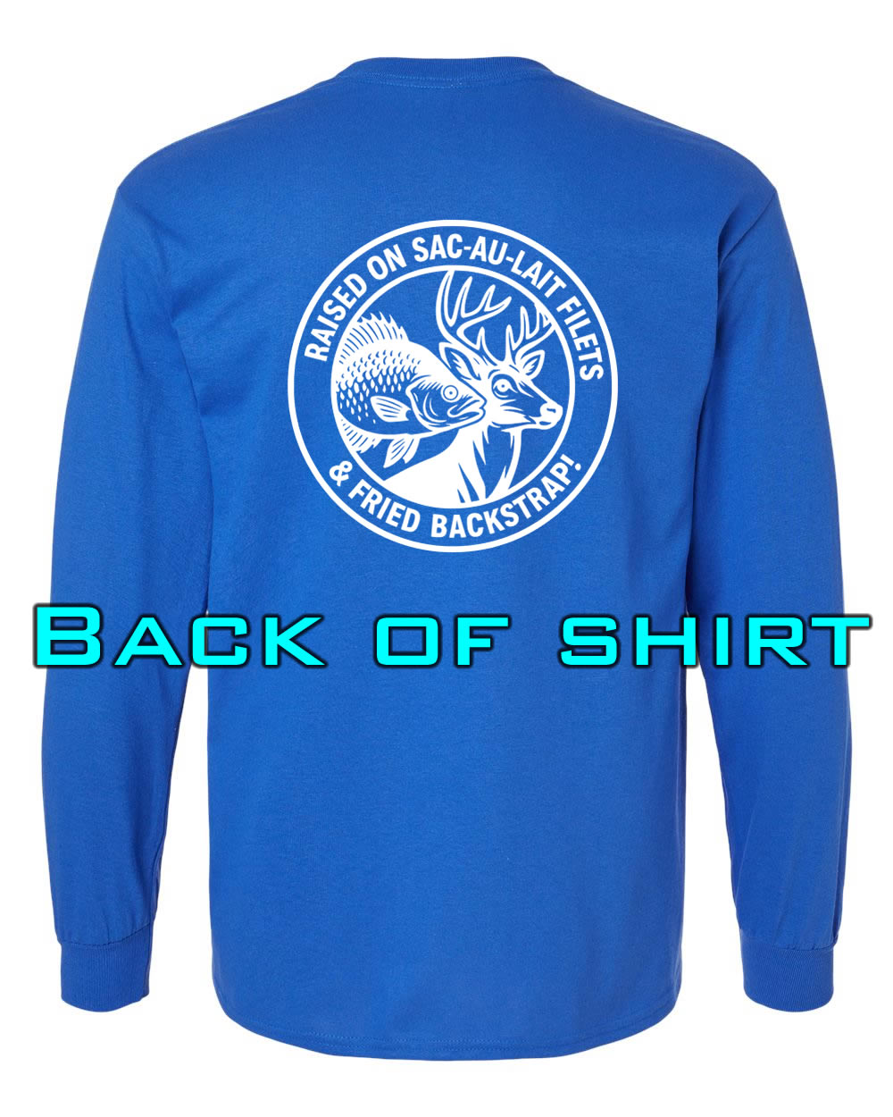 Louisiana Girls: Sac-Au-Lait & Backstrap Longsleeve Royal Blue