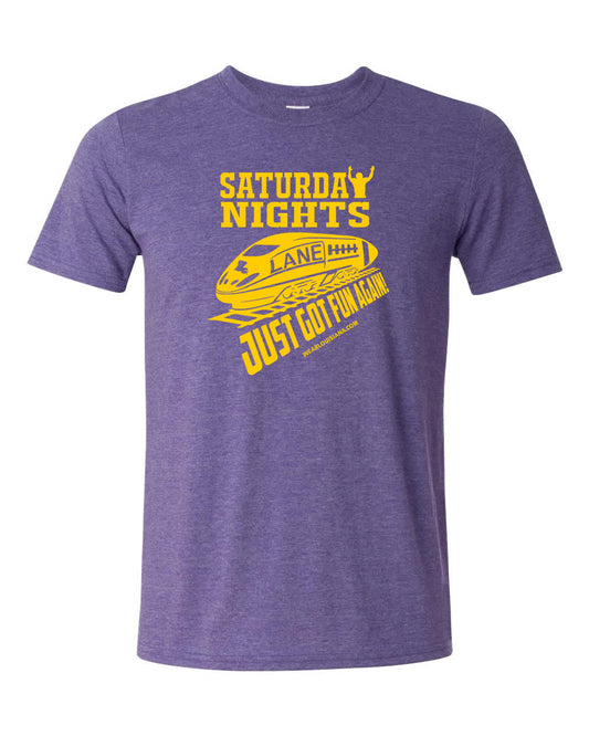 Lane Train Purple Tee