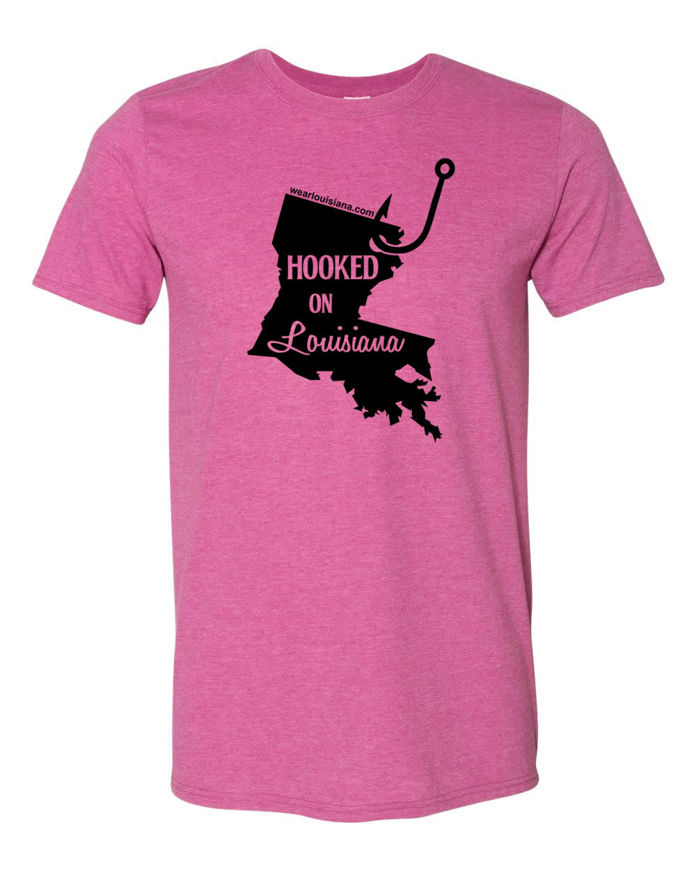 Hooked on Louisiana Berry Shirt