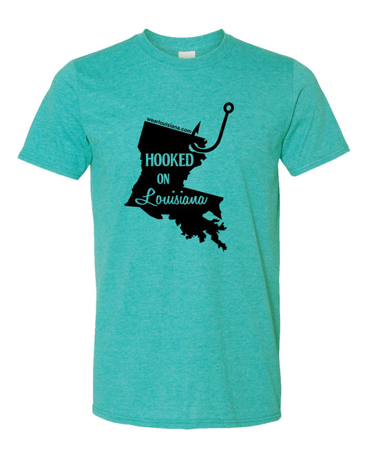 Hooked on Louisiana Galapagos Shirt