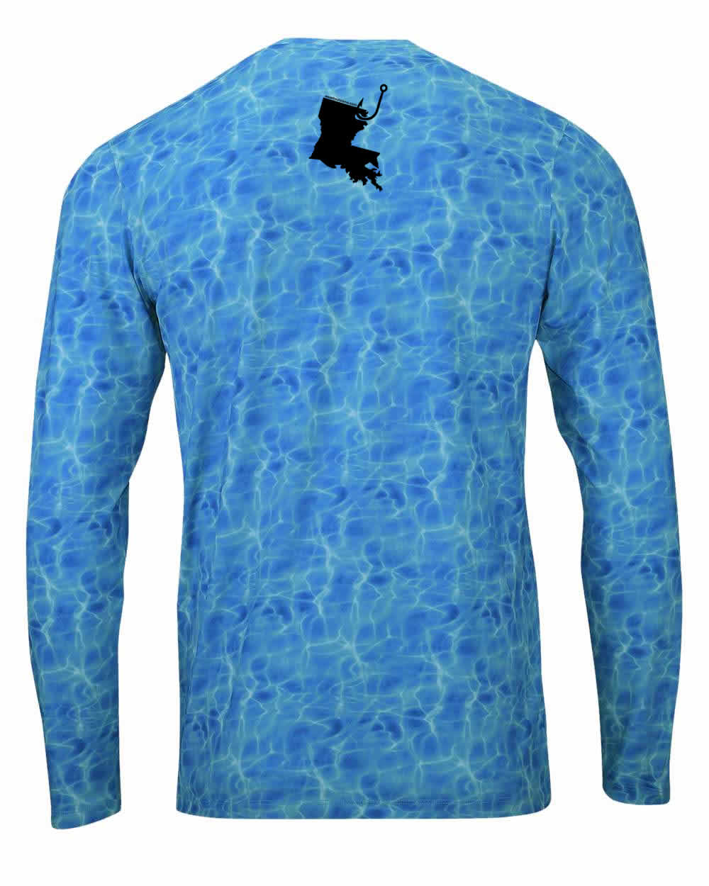 Blue Water Long Sleeve: Hooked on Louisiana