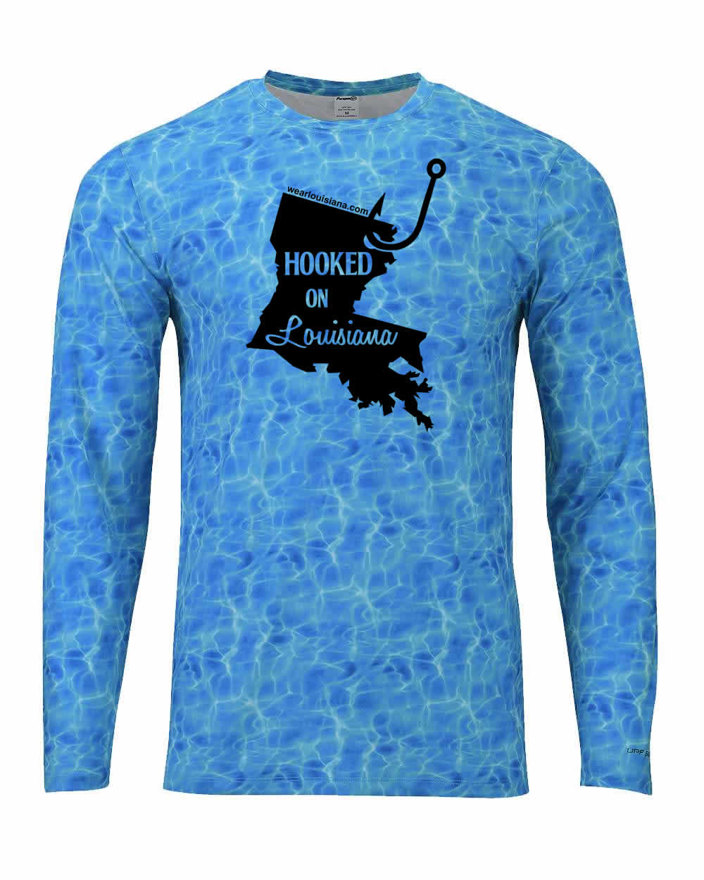 Blue Water Long Sleeve: Hooked on Louisiana