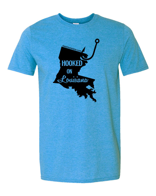 Hooked on Louisiana Sapphire Shirt
