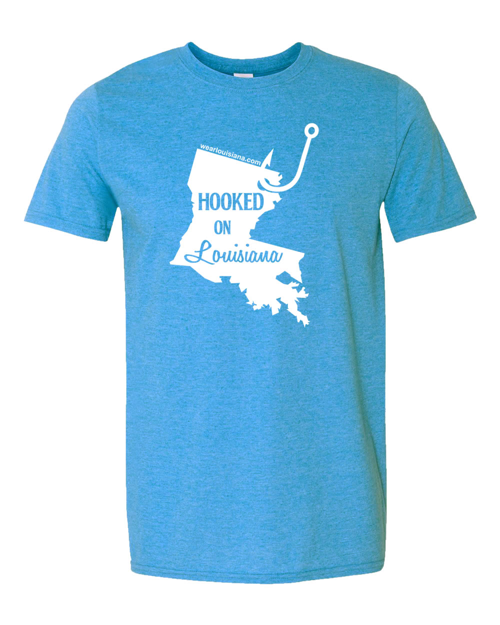 Hooked on Louisiana Sapphire Shirt