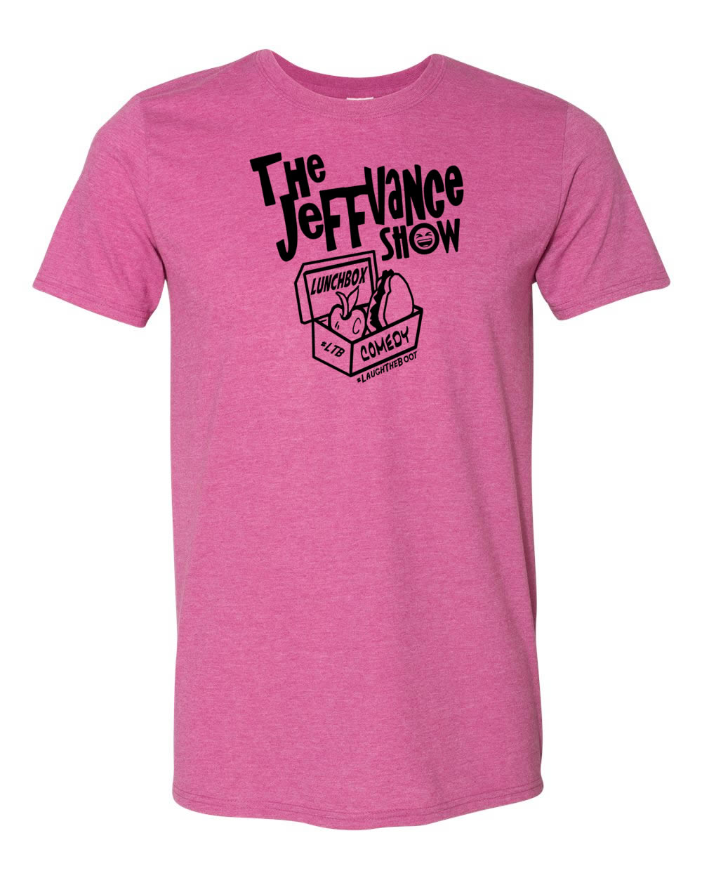 Lunchbox Comedy: Lunchbox OG Logo Heather Berry Shirt