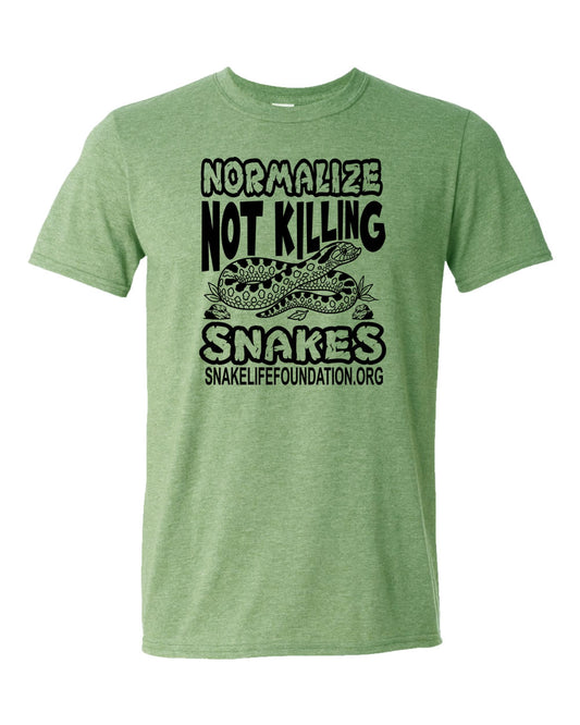 Normalize NOT KILLING Snakes Heather Military Green