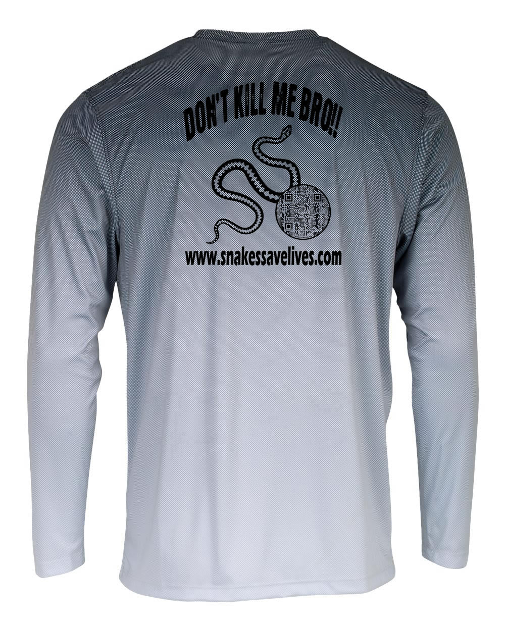 Snake Life: Black and Charcoal Long Sleeve