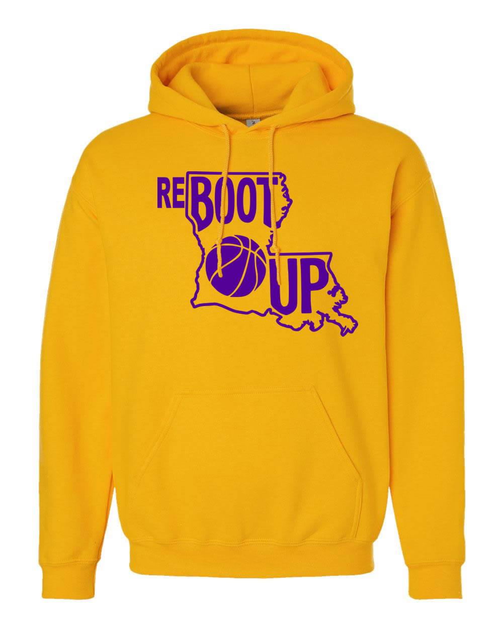 ReBOOT UP Gold Hoodie