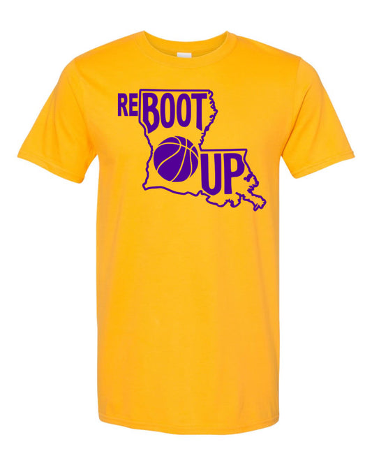 ReBoot Up Tee (Gold