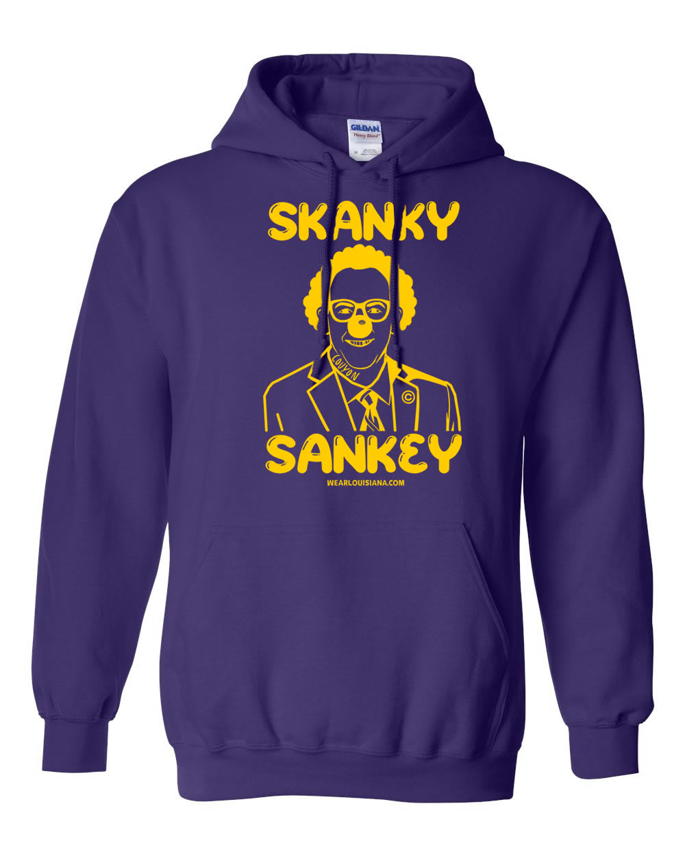 Skanky Sankey Purple Hoodie