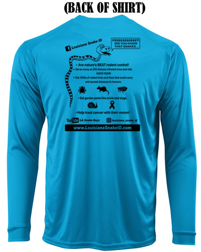 Snake Life: Blue Long Sleeve