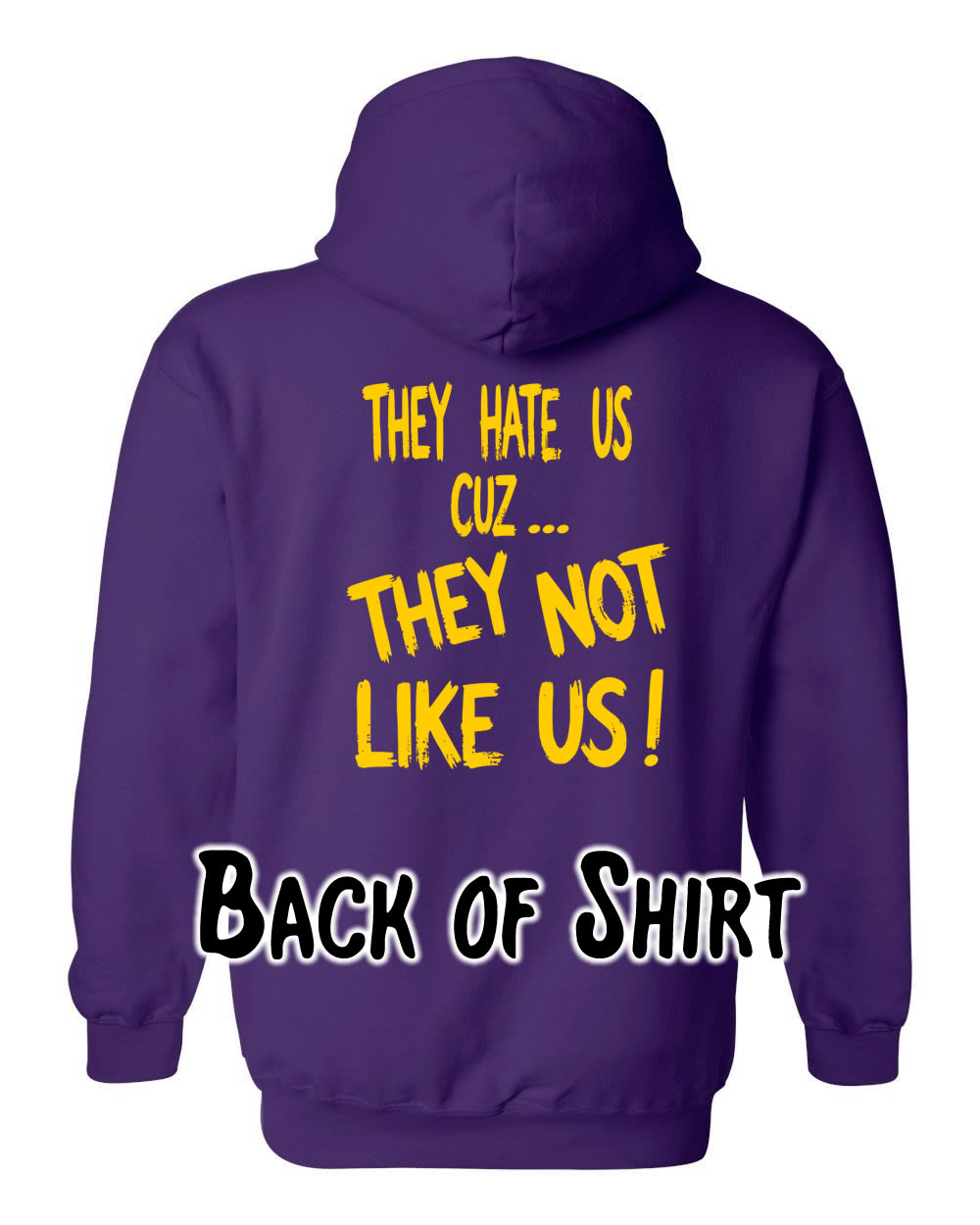Villains Run The Bayou Purple Hoodie