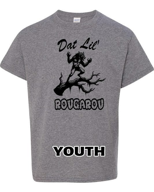 YOUTH Heather Grey Rougarou Tee