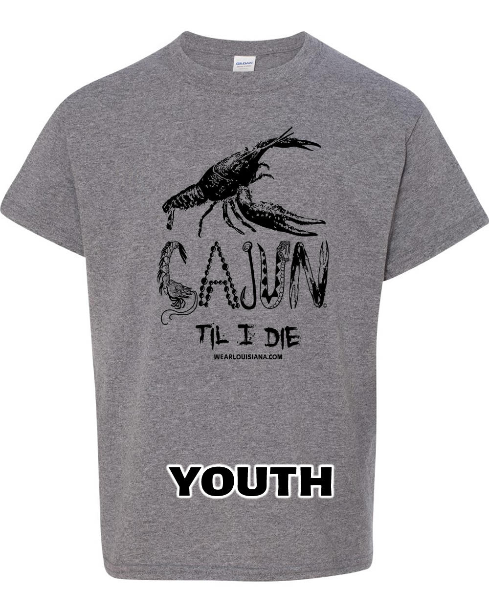YOUTH Cajun Til I Die