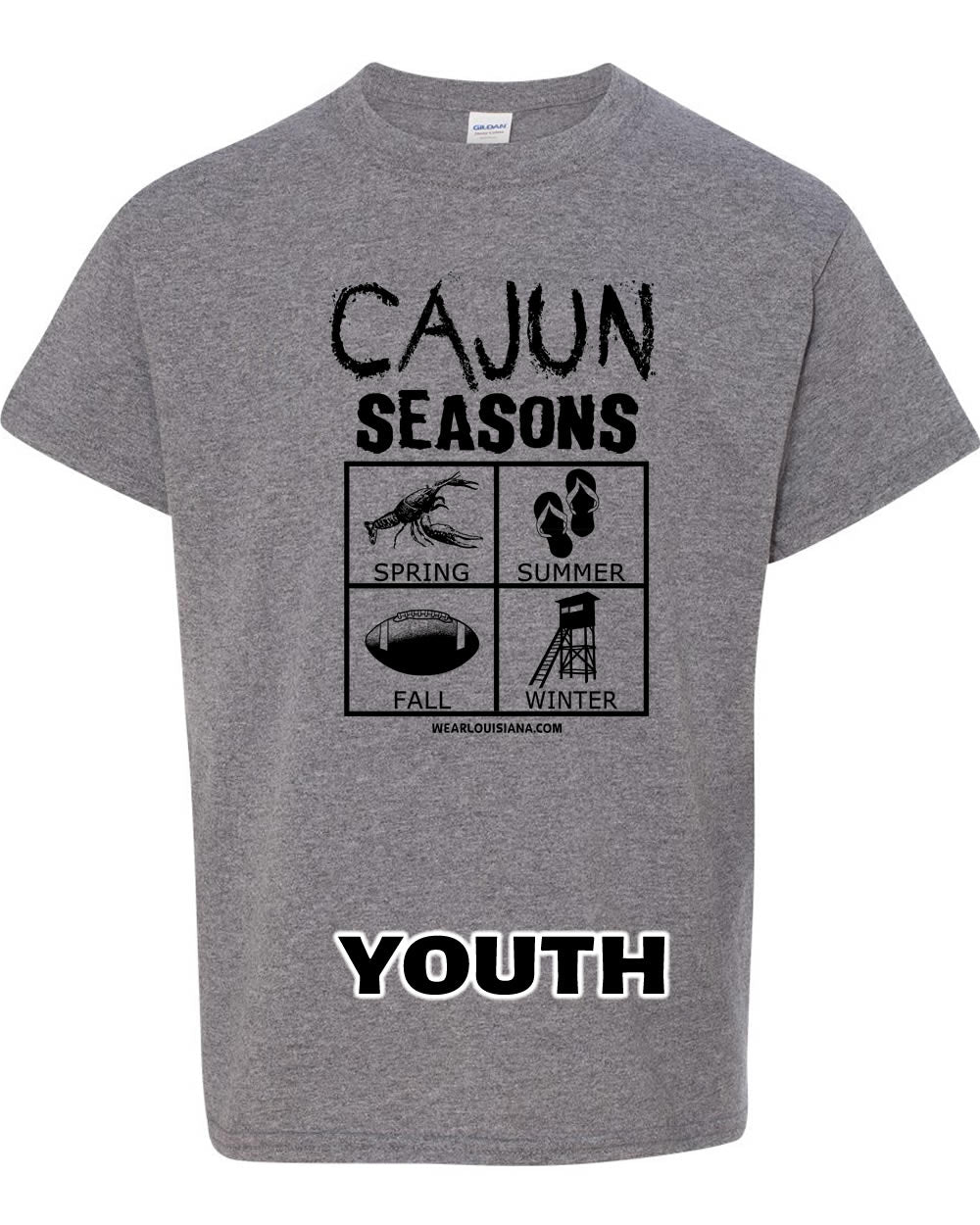 YOUTH Cajun Seasons Tee