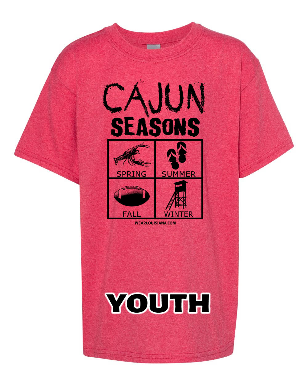 YOUTH Cajun Seasons Tee