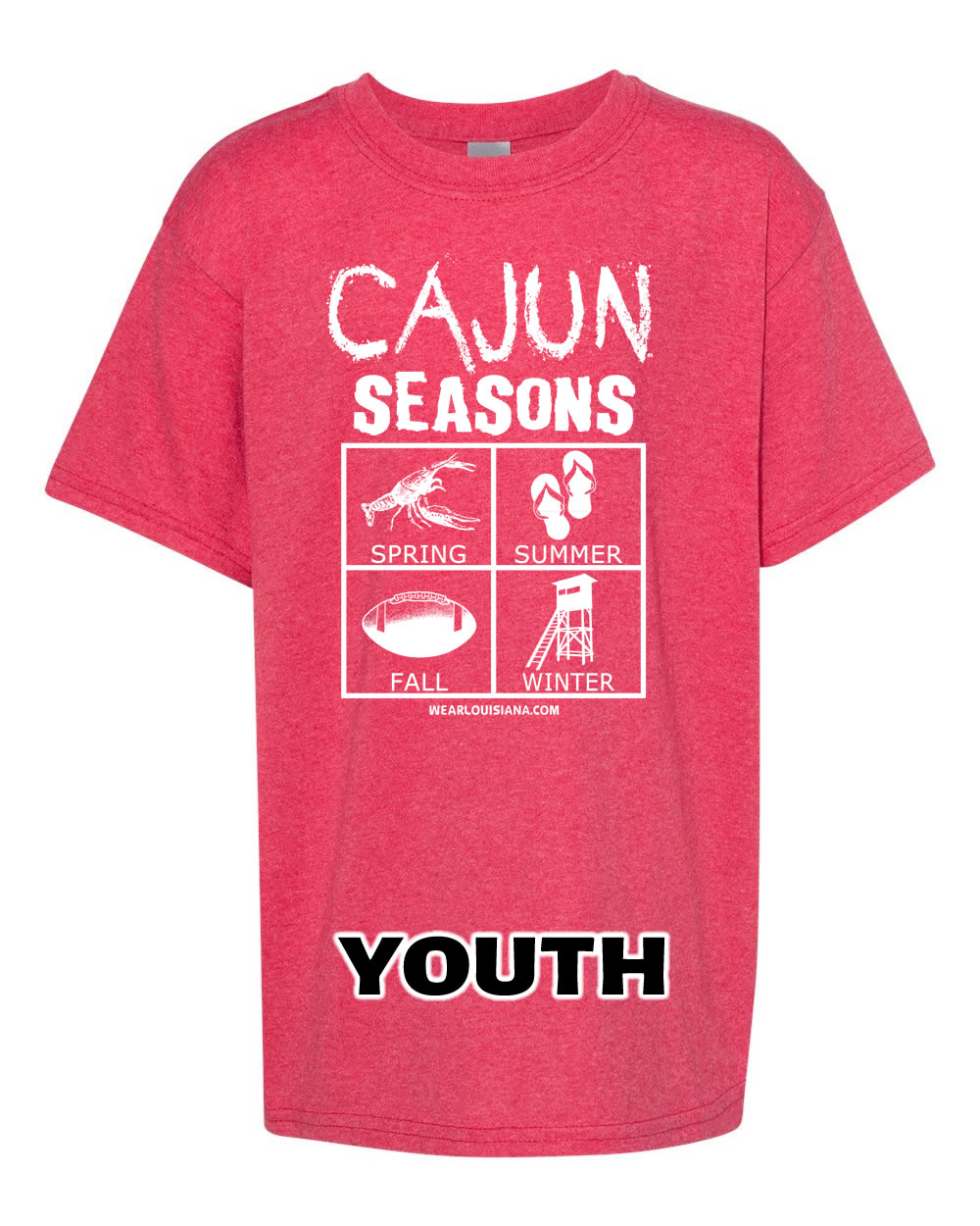 YOUTH Cajun Seasons Tee