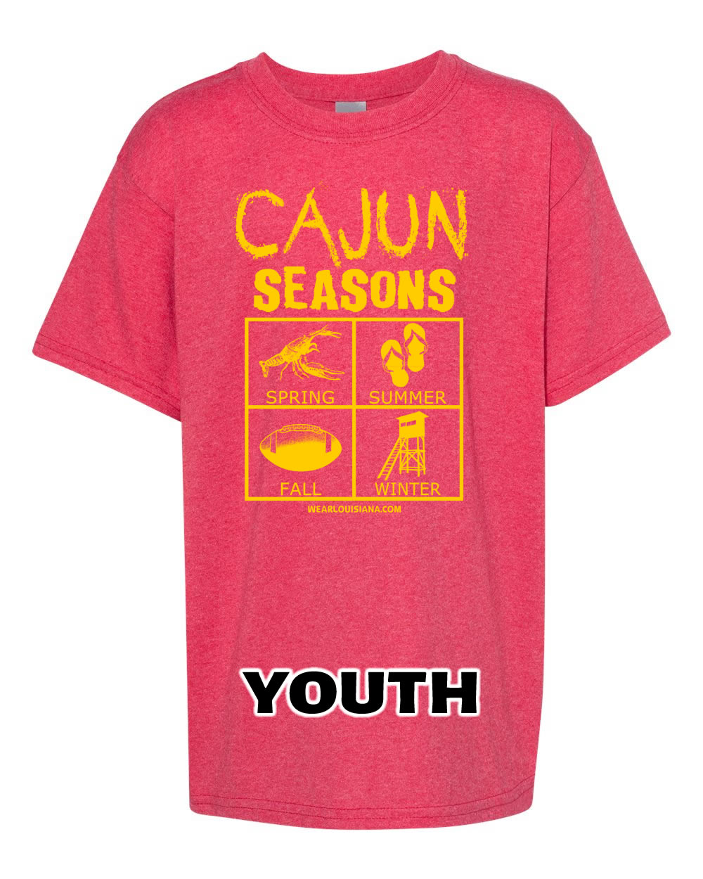 YOUTH Cajun Seasons Tee