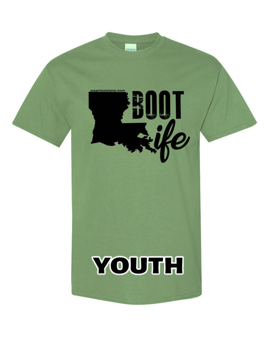 YOUTH Military Green Boot Life