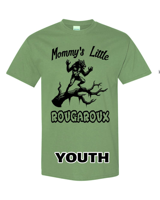 YOUTH Military Green Mommy's Rougaroux Tee