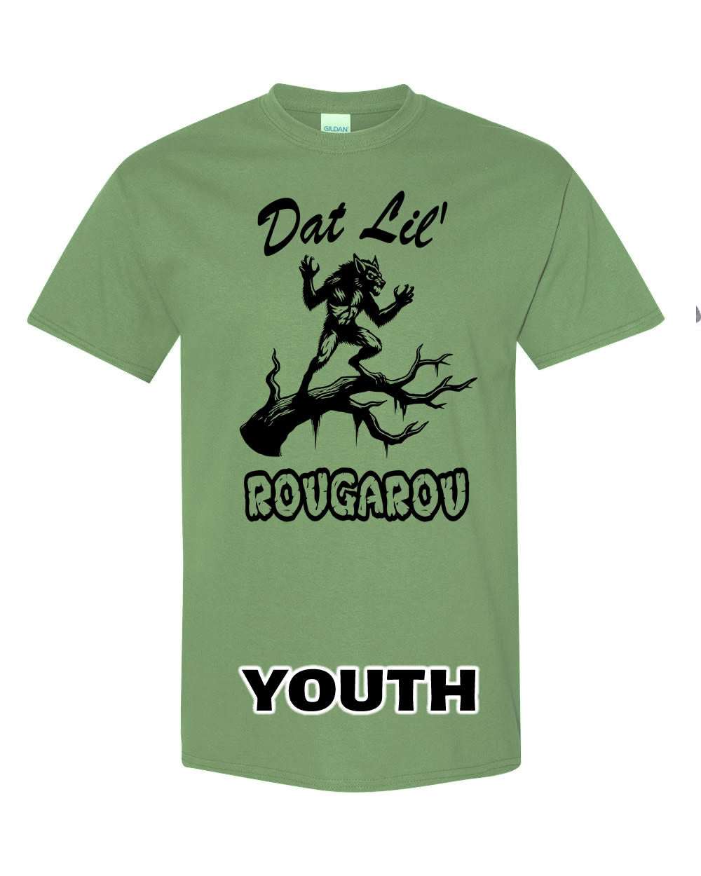 YOUTH Military Green Rougaroux Tee