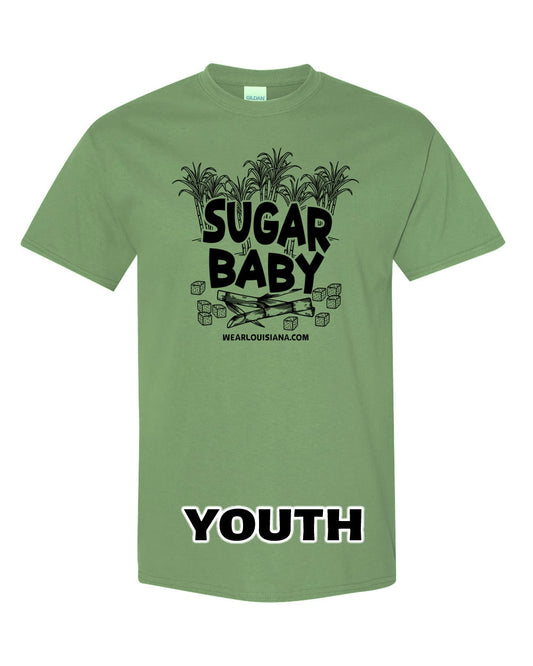 YOUTH Military Green Sugar Baby Tee