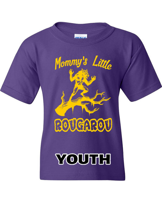 Youth Purple Mommy's Rougarou Tee