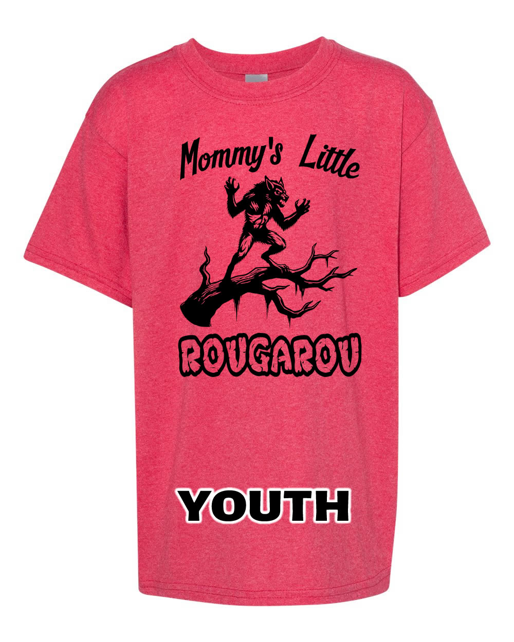 YOUTH Red Mommy's Rougarou Tee