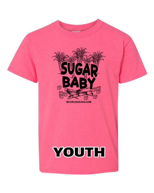 Youth Neon Pink Sugar Baby Tee