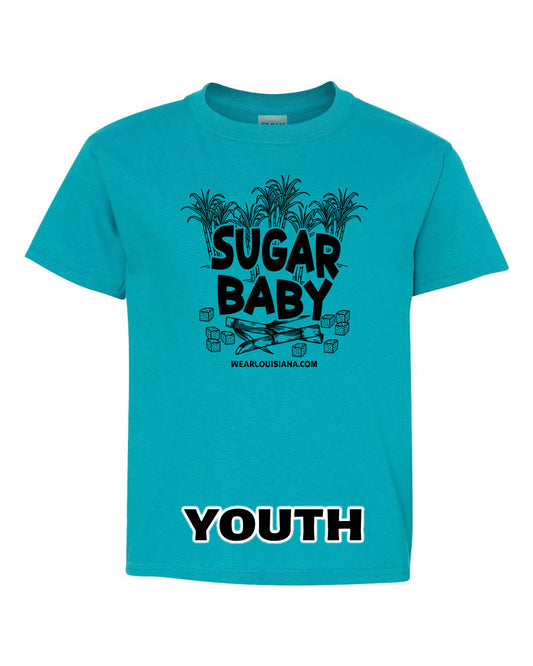 YOUTH Tropical Blue Sugar Baby Tee