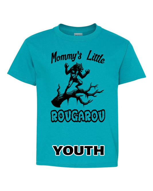 YOUTH Tropical Blue Mommy's Rougarou Tee
